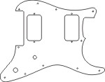 Charvel® So-Cal Style Pick Guard - Click Image to Close
